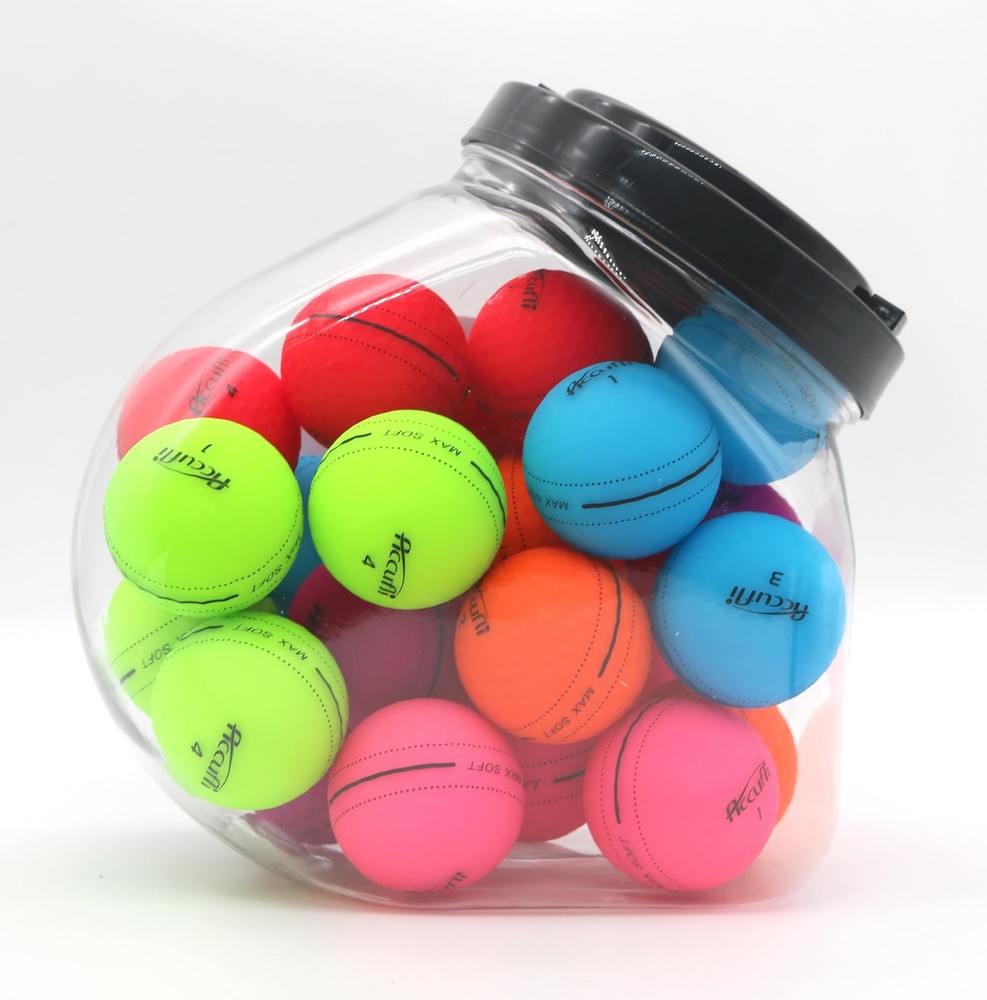 ACCUFLI Max Soft Golf Balls Matte 24-Pack