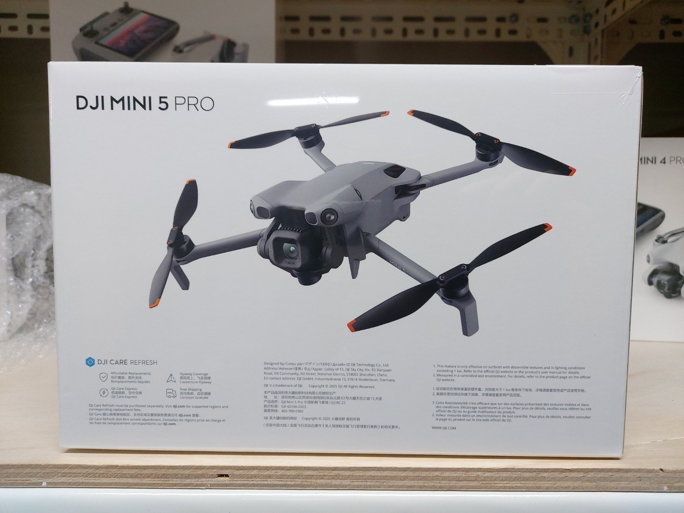 DJI Mini 5 Pro Fly More Combo Plus (RC 2 +3 Batteries) Drone - No Tariffs In US