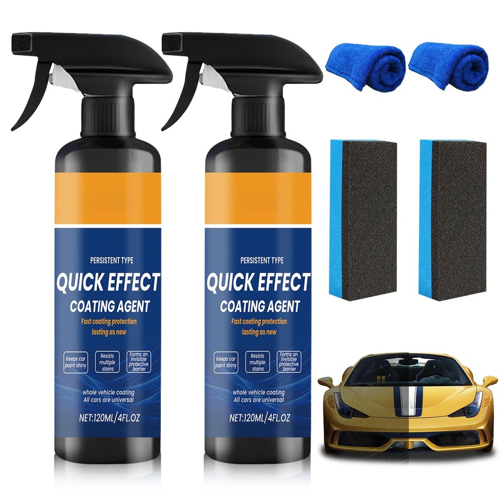 BScintilla 2Pcs Advanced Quick Effect Coating 2 Fl Oz (Pack of 2)