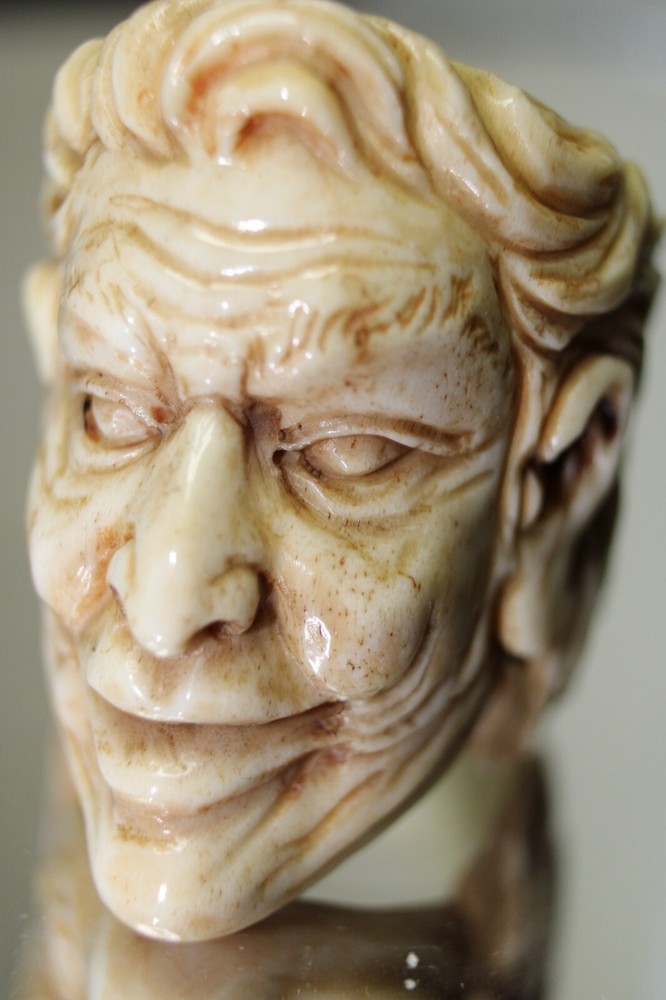 Handcrafted deer antler Jocker ring