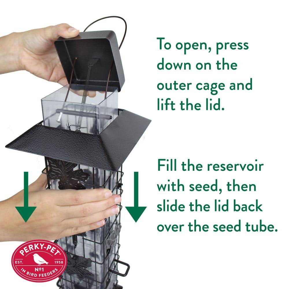 Squirrel-Be-Gone Squirrel Proof Bird Feeder - 2 Lb. Capacity