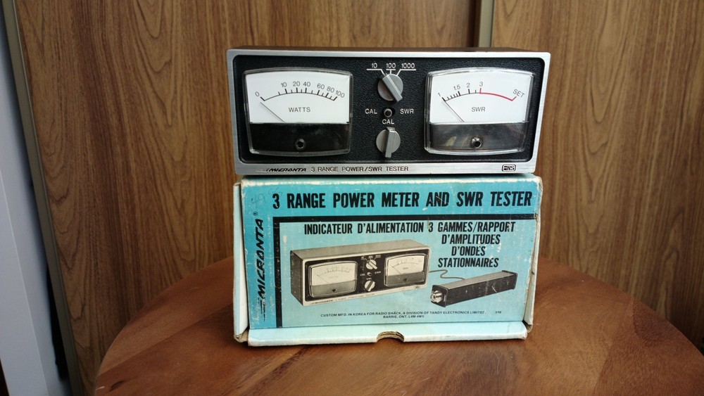 Micronta 3 Range Power / Modulator / SWR Tester 21-520A