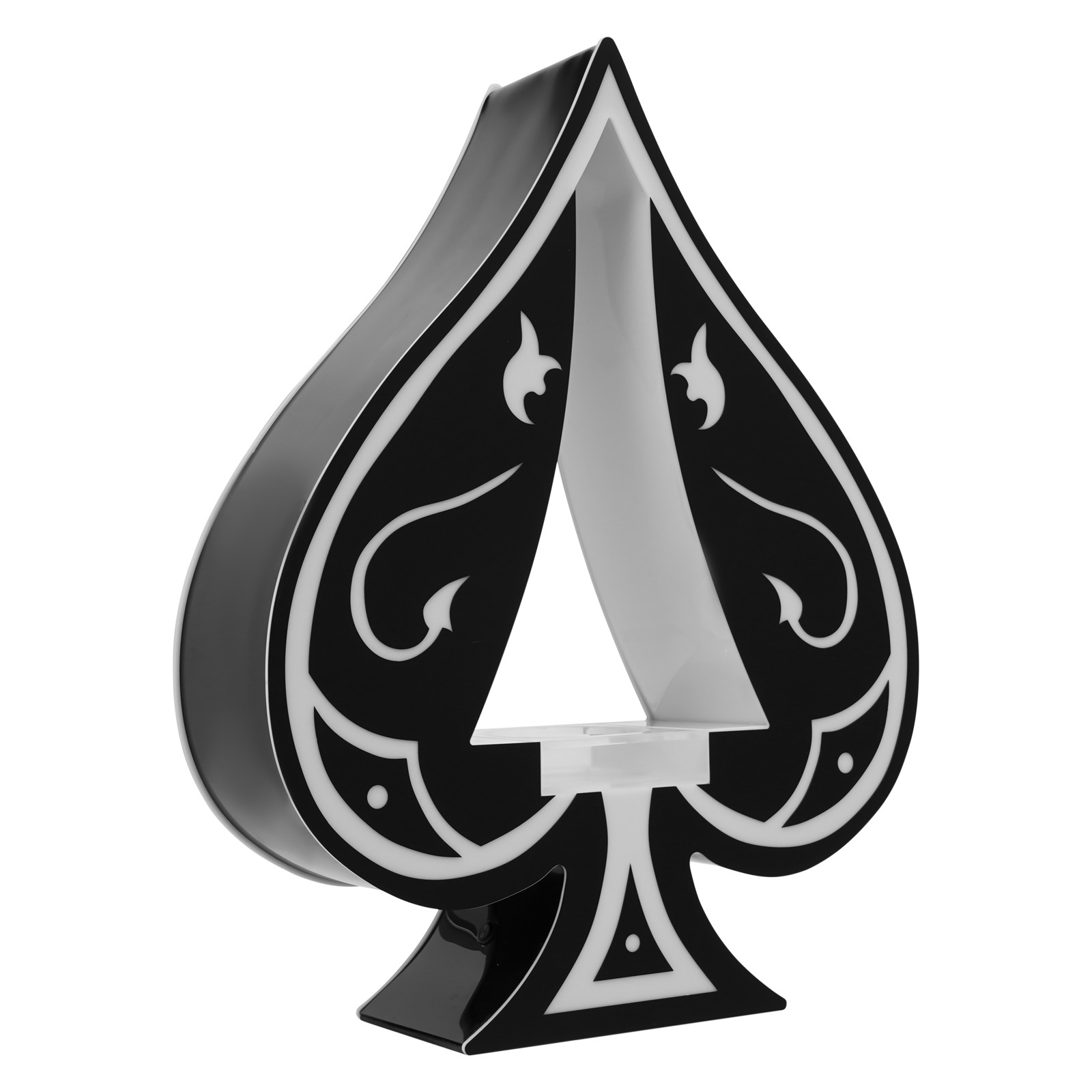 LED Lighted Liquor Bottle Display Ace of Spades Champagne Bar Bottle Stand Shelf