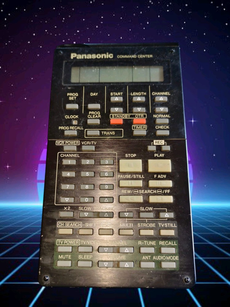 Panasonic Command Center VCR Remote Control  **Works**