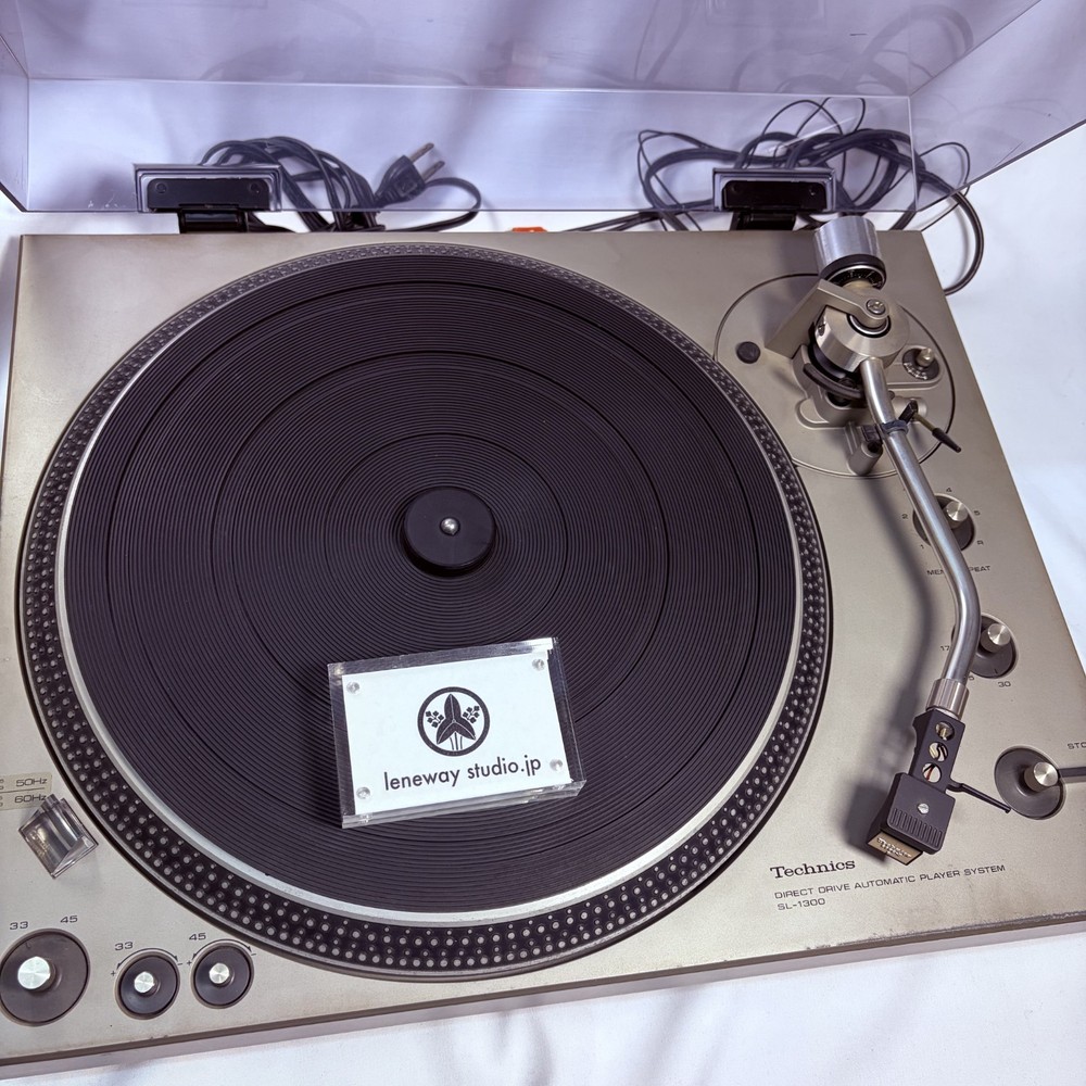 Technics SL-1300 Fully-Automatic Direct-Drive Turntable Record Player