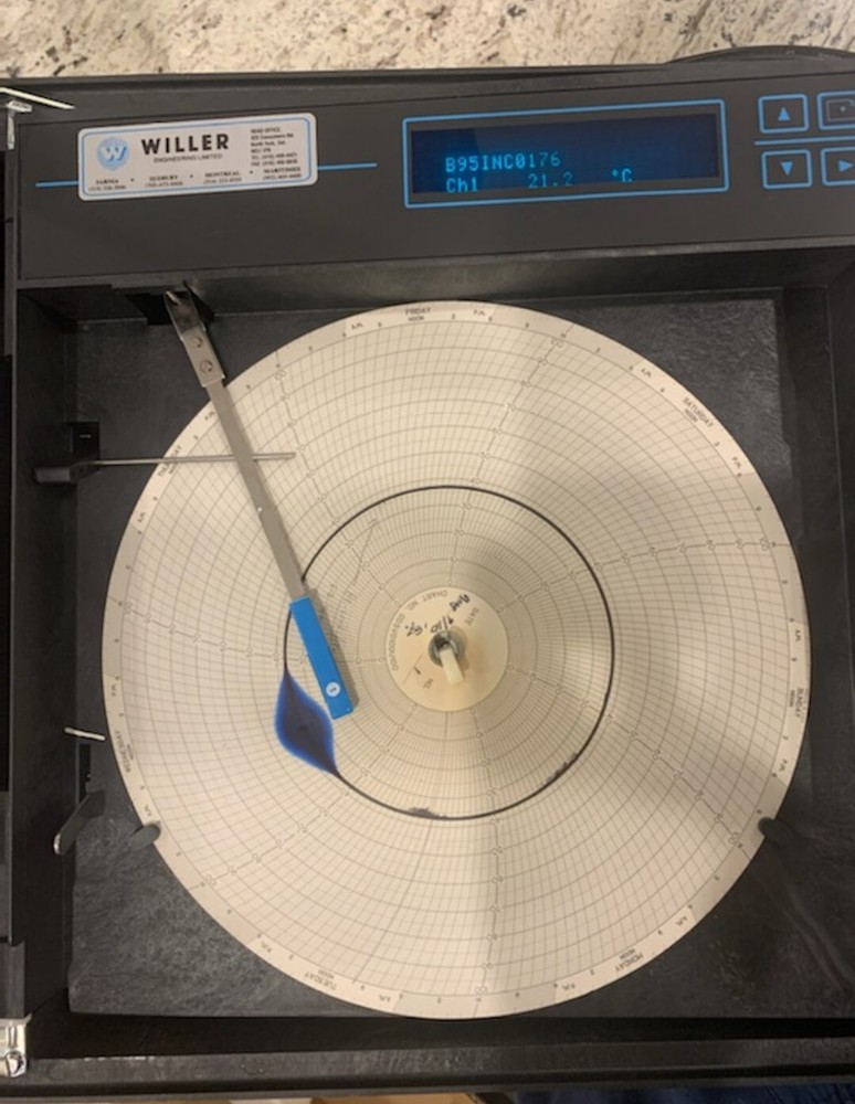 WILLER CHESSELL CIRCULAR CHART RECORDER