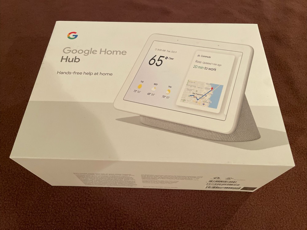 Google Home Hub BOX ONLY EMPTY BOX