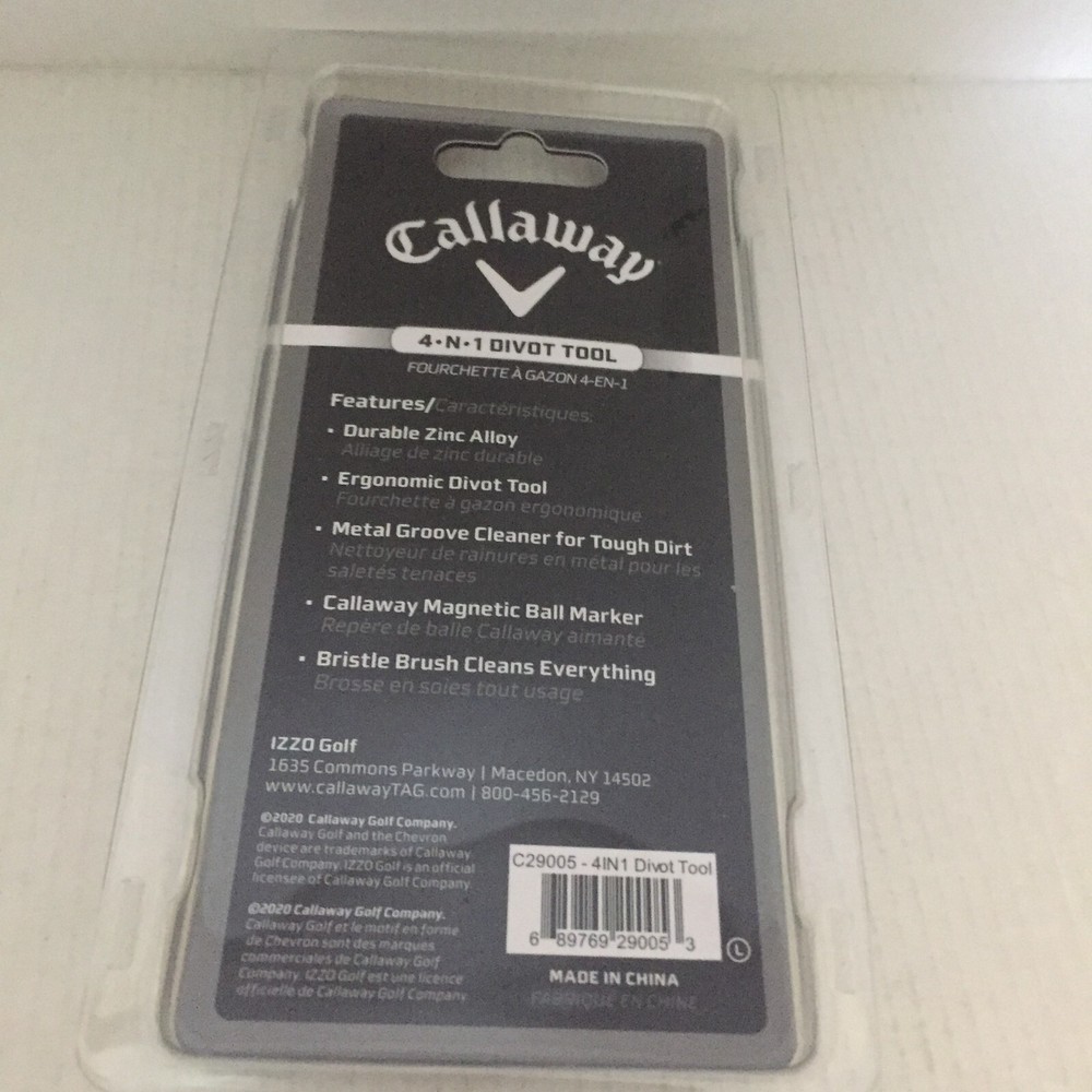 NEW Callaway 4-in-1 Golf Divot Repair Tool