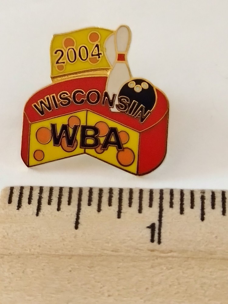WISCONSIN WBA 2004 Bowling Lapel Pin