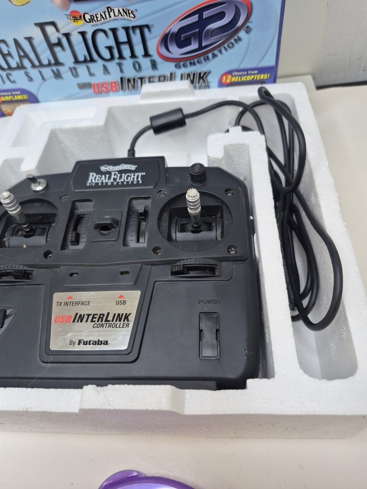 Great Planes RealFlight R/C Flight Simulator With USB Interlink Controller