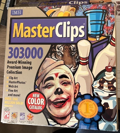 MasterClips 303,000 Premium Image Collection Catalog, CDs, Design & Image Guides