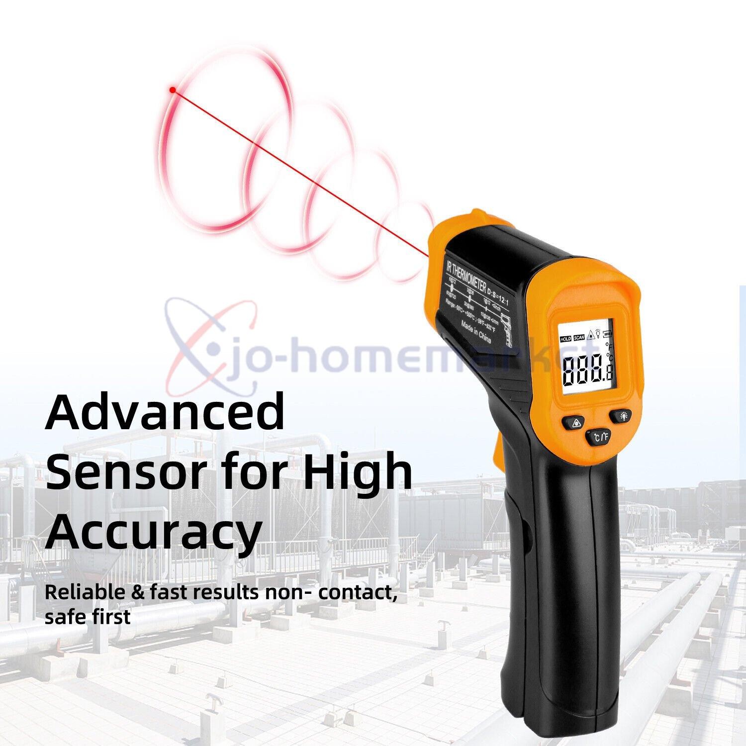 Digital Infrared Thermometer Temperature Gun Laser IR Cooking -50°C-550°C US
