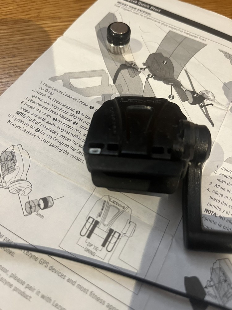 Lezyne Cadence Speed Flow Sensor |  Black |