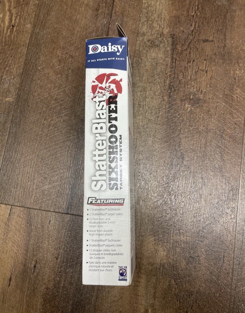Daisy Shatterblast Six Shooter Target System One Size, Orange