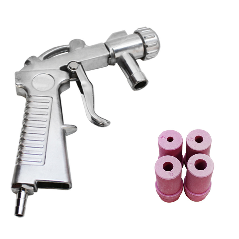 Sandblaster Air Siphon Feed Blast Gun Nozzle Ceramic Tips Abrasive Sand Blasting