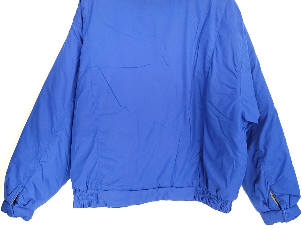 Saddlebrook Jacket Men's 2X Blue Zip Front Distressed