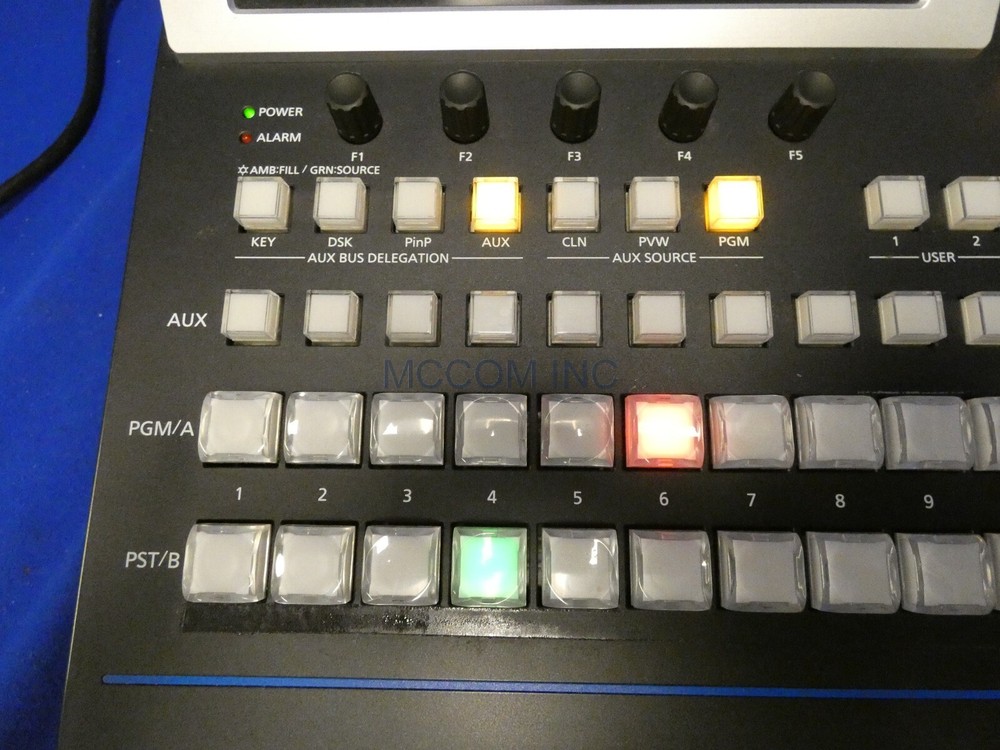 Panasonic AV-HS400A 6 Input Multi-Format HD Switcher w/ AV-HS04M5, AV-HS04M3