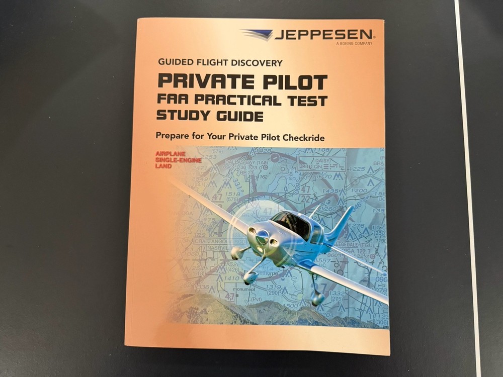Jeppesen Private Pilot Test Study Kit Full FAA Test Prep Set