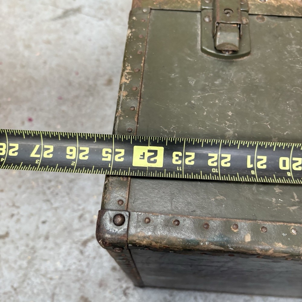 WW2 Era US Navy Hartmann Seapack Travel Trunk Case