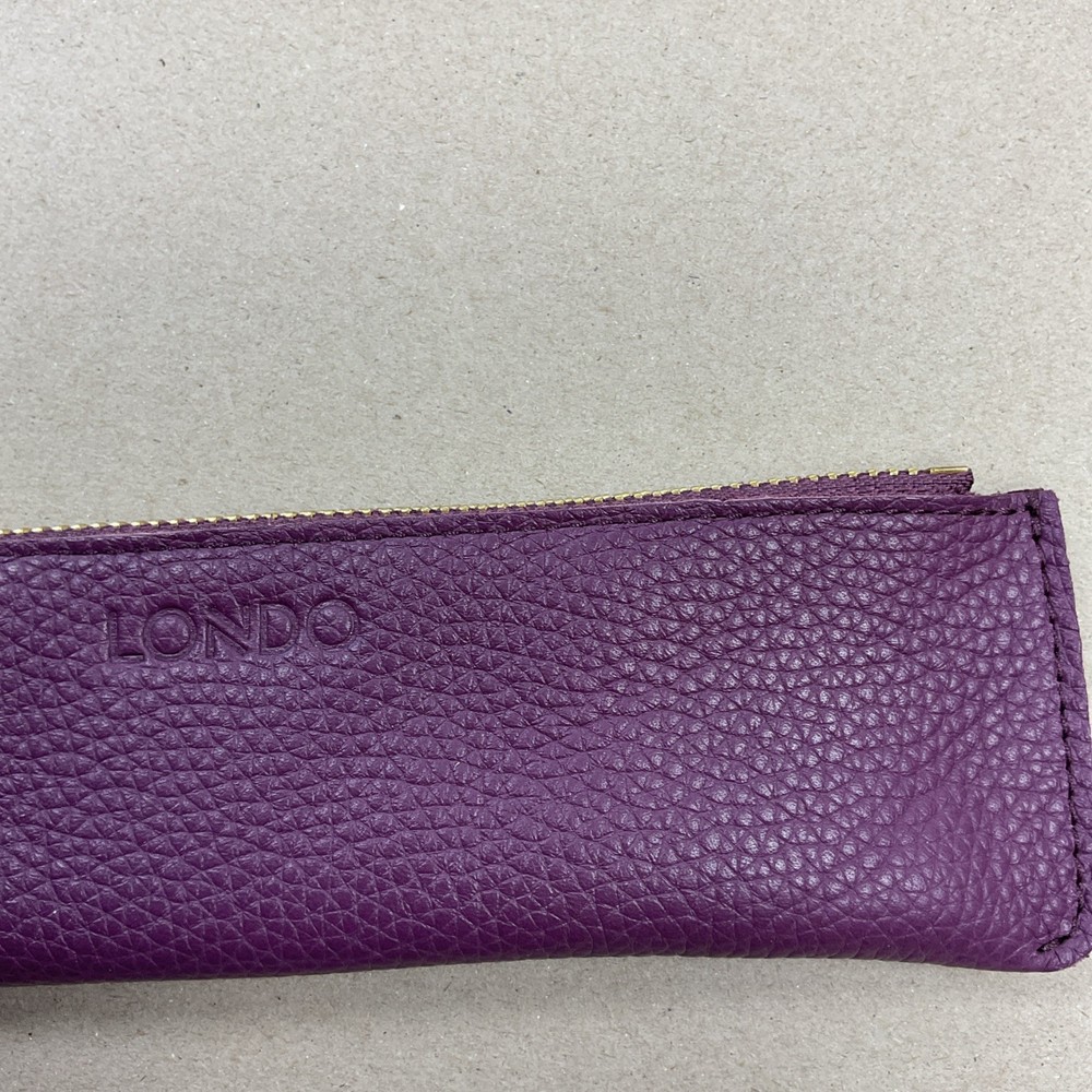Londo - Leather Pencil/Pen Case - Purple