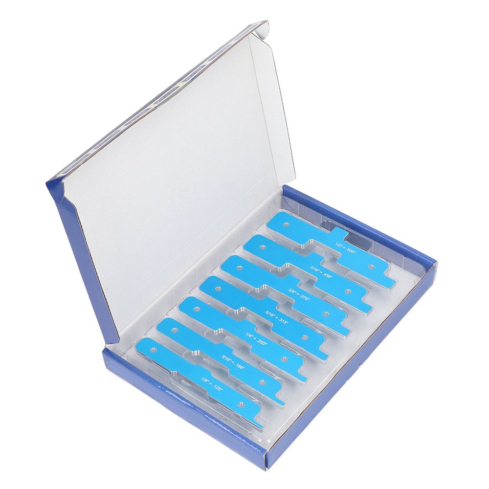 7Pcs Router Table Setup Bar Set Up Block Tool Kit For Cutting Milling