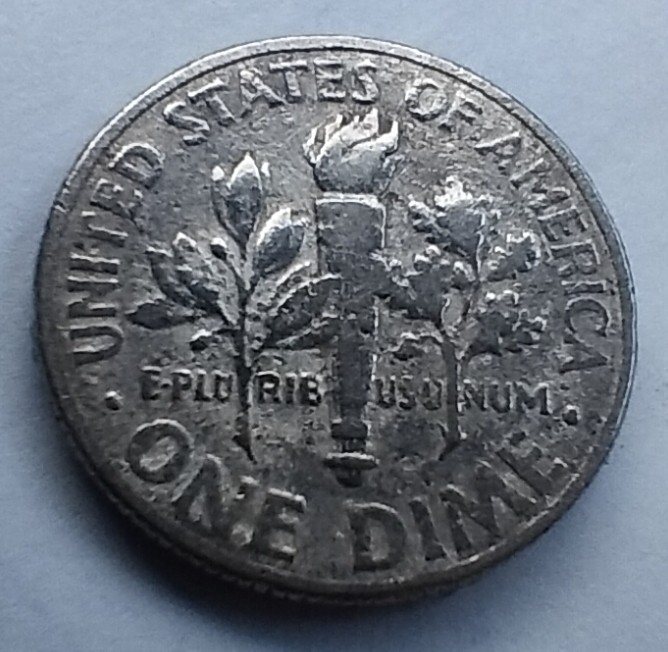 2017 Roosevelt Dime-P-Multiple Front face Error Coin