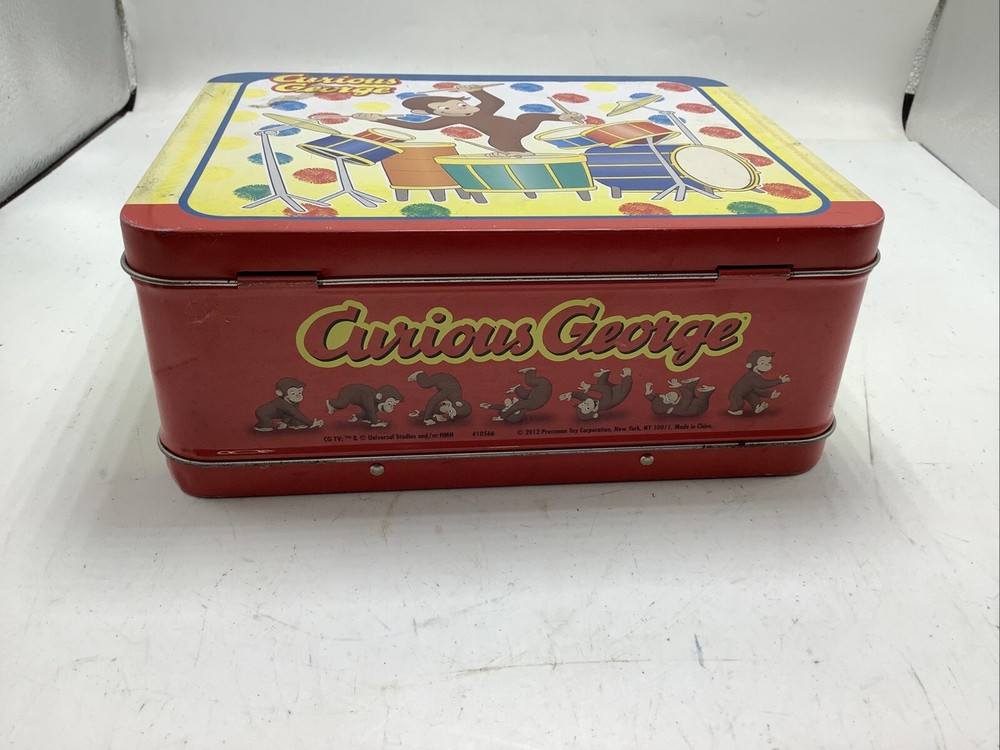 Curious George Lunchbox/Puzzle Drums