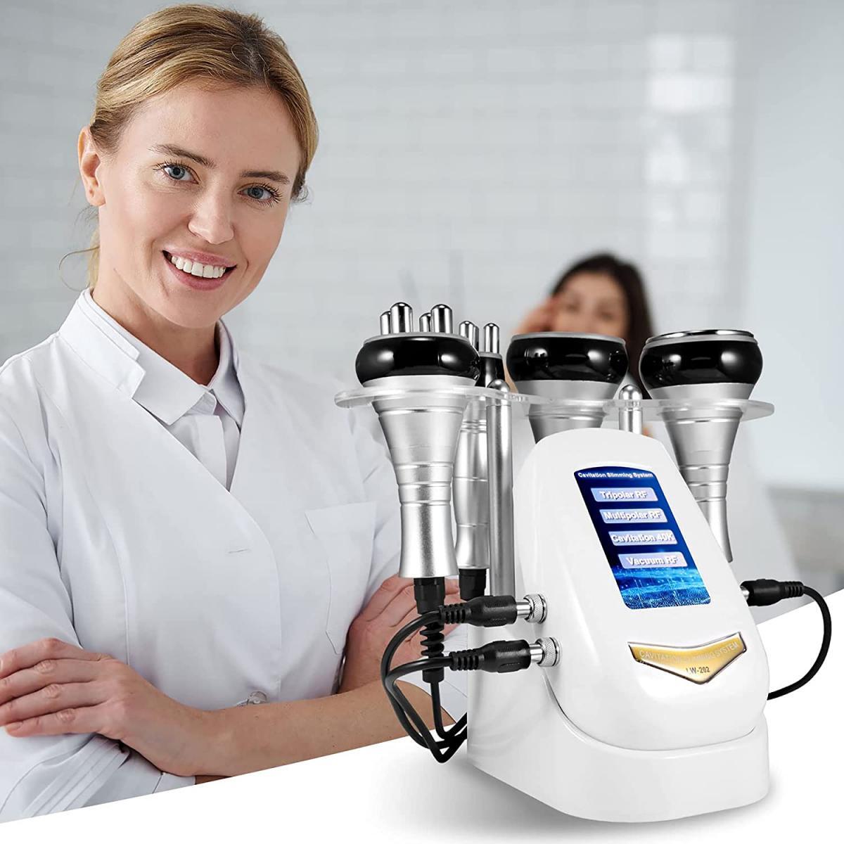 4in1 40K Radio Frequency Cavitation Machine Body Shaping Skin Lifting Massage