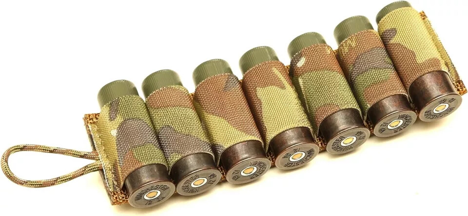 ESSTAC 7 Round Shotgun Placard Shell Card+ Duragrip Hook & Loop -ALL COLORS! NEW