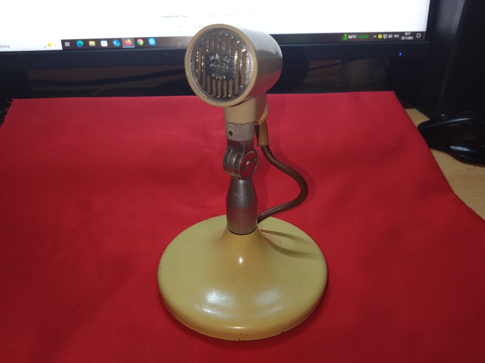 Vintage Soviet Retro collection microphone Oktava MD-44 1966 Made in USSR