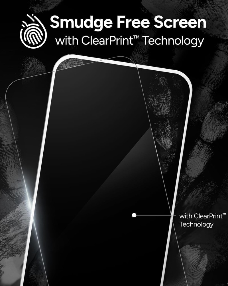 ZAGG Apple iPhone 15/16/Plus/Pro/Max Glass Elite Screen Protector - Clear