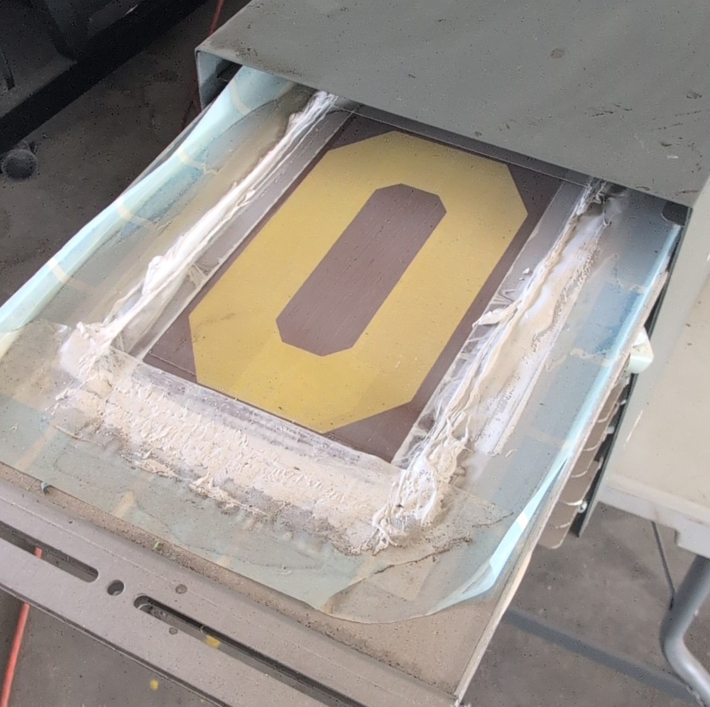 Metal Multi-Tier Screen Number Printing System