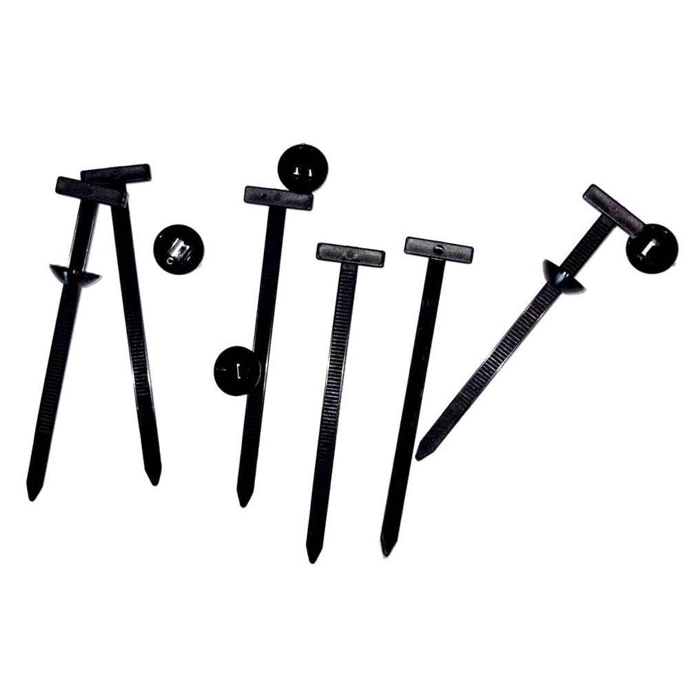 100PCS Heavy Duty Self-Locking Nylon Cable Ties Universal Zip Ties