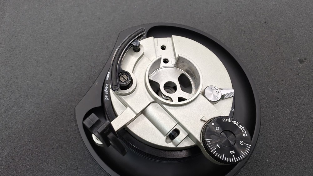 Technics sl1200 mk2, M3d tonearm base