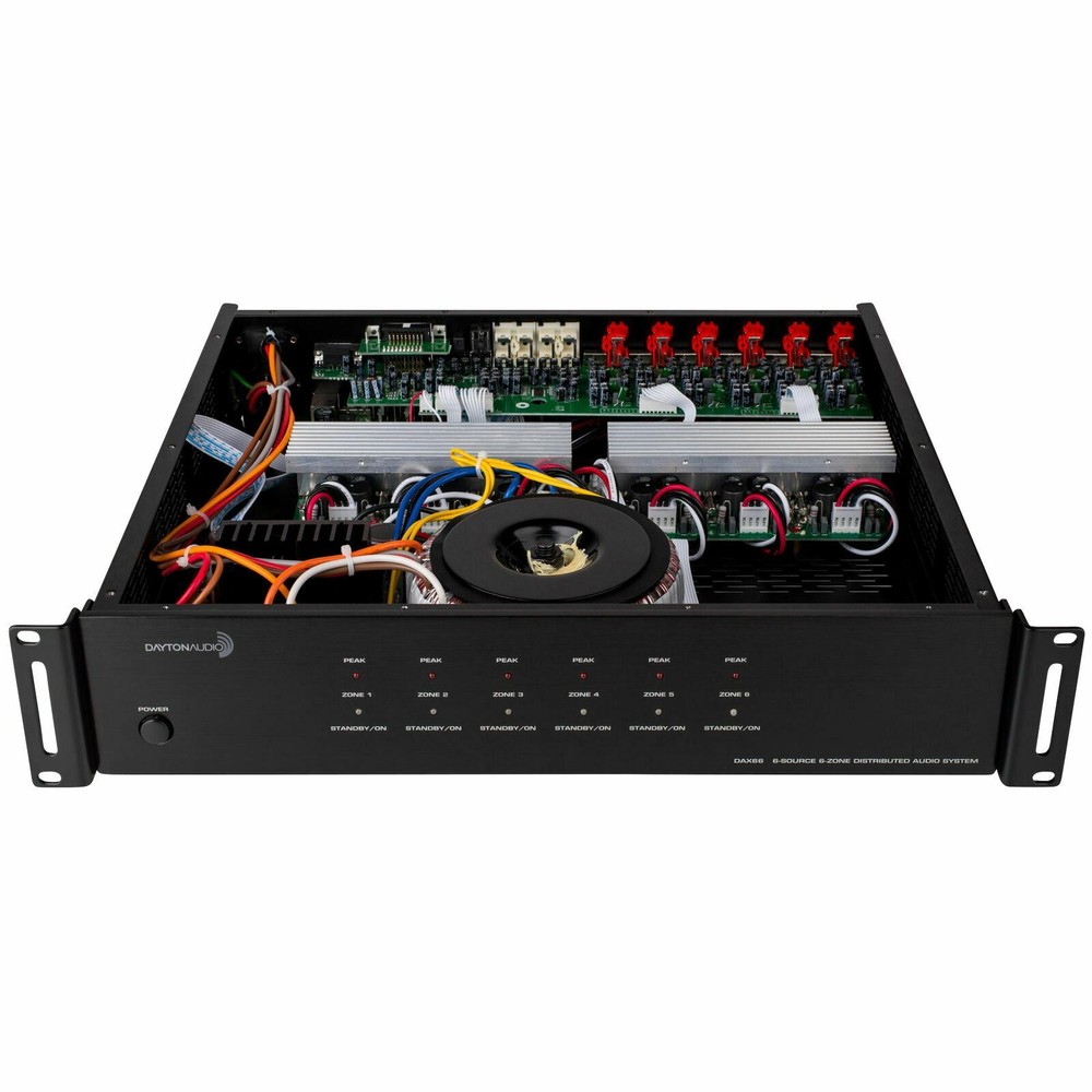⭐️Dayton Audio 6-Source 6-Zone Distributed Whole House Audio System 25WPC DAX66⭐