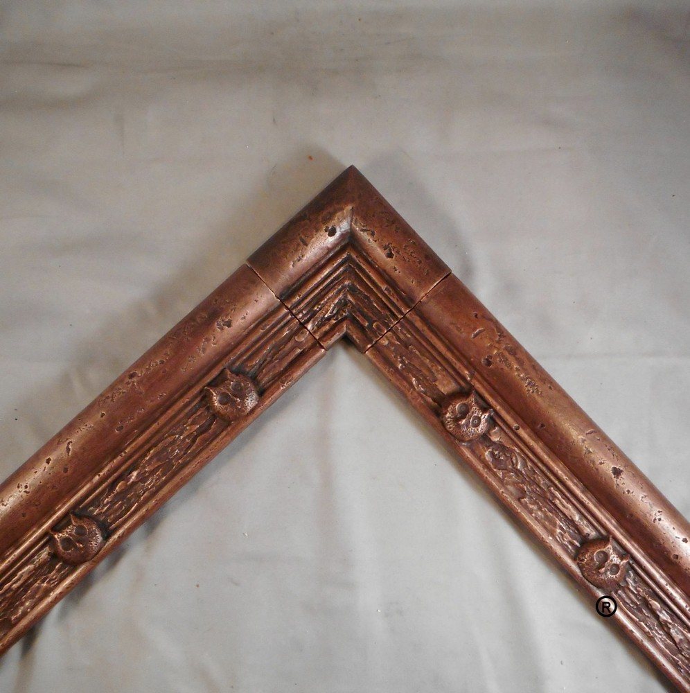 Antiqued Copper Owl Chair Rail