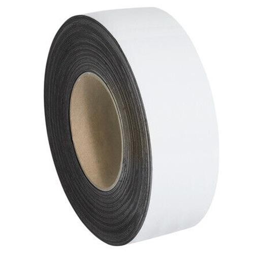2" x 50' White Warehouse Labels Magnetic Rolls (Single)
