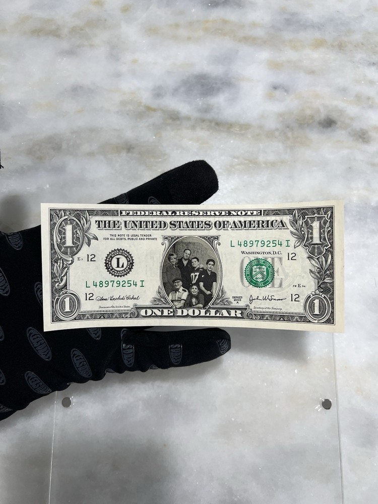 The Sopranos Memorabilia Dollar Bill Framed