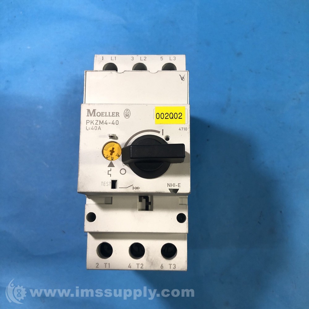 Moeller PKZM4-40 Motor Protector USIP