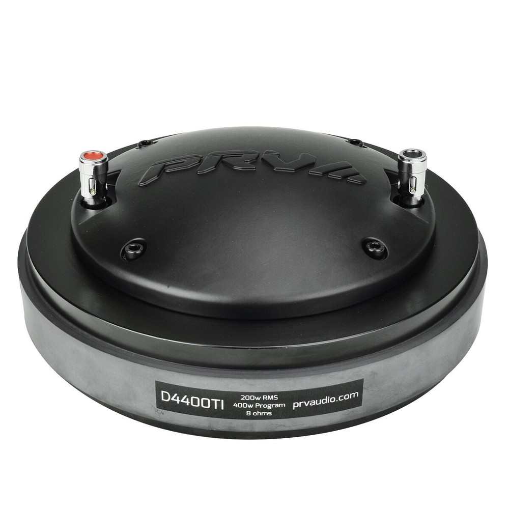1x PRV Audio D4400Ti 2" Exit Titanium Compression Driver 8 Ohms 400 Watts