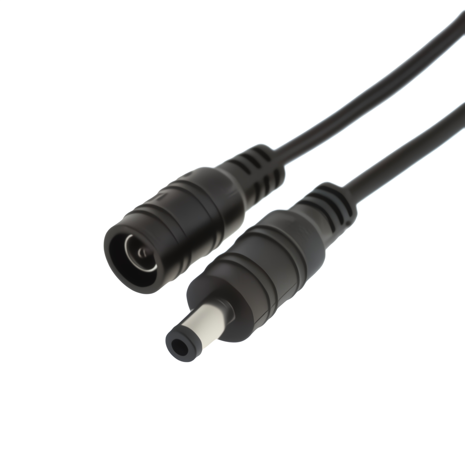 5pair 12V 5.5x2.1mm Male + Female DC Power Socket Jack Connector Cable Plug Wire