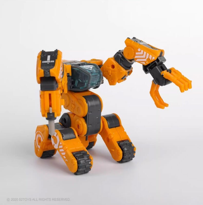 52TOYS MB-12 Universal Box Series Omnipotent Team Breakers Action Figures