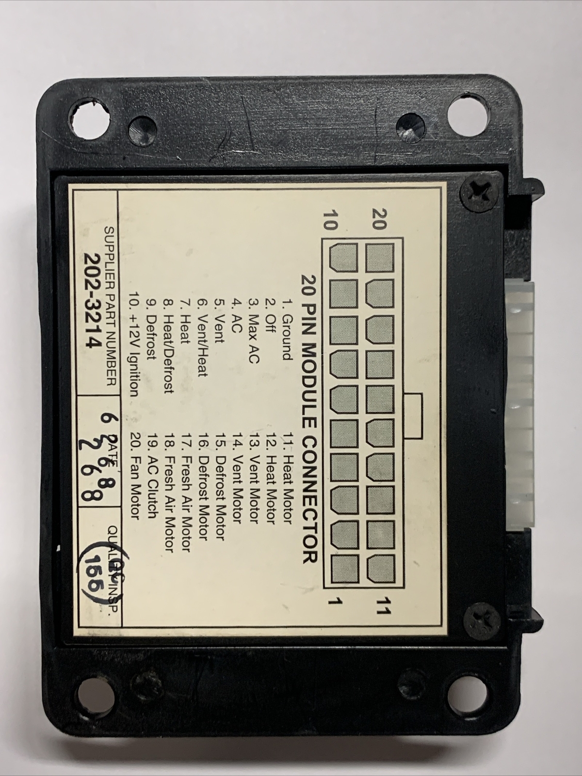 new a/c control module 11-00636 202-3214 490-7191