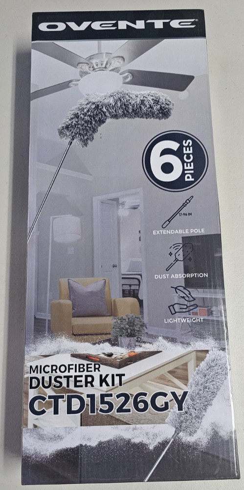 OVENTE 6 PIECE DUSTER KIT  NEW