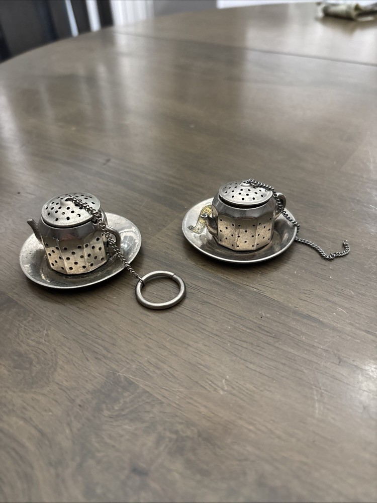 Teapot Infuser and Tray japan Vintage