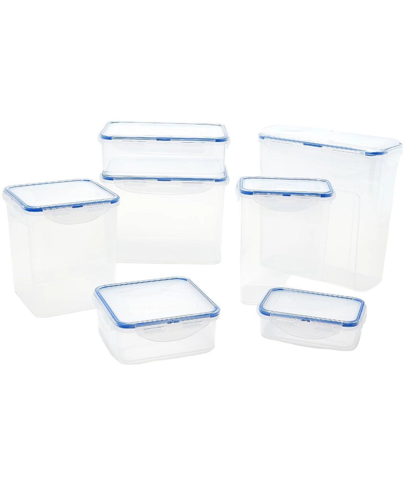 LocknLock 7-Piece Stackable Multi-Purpose Storage Set