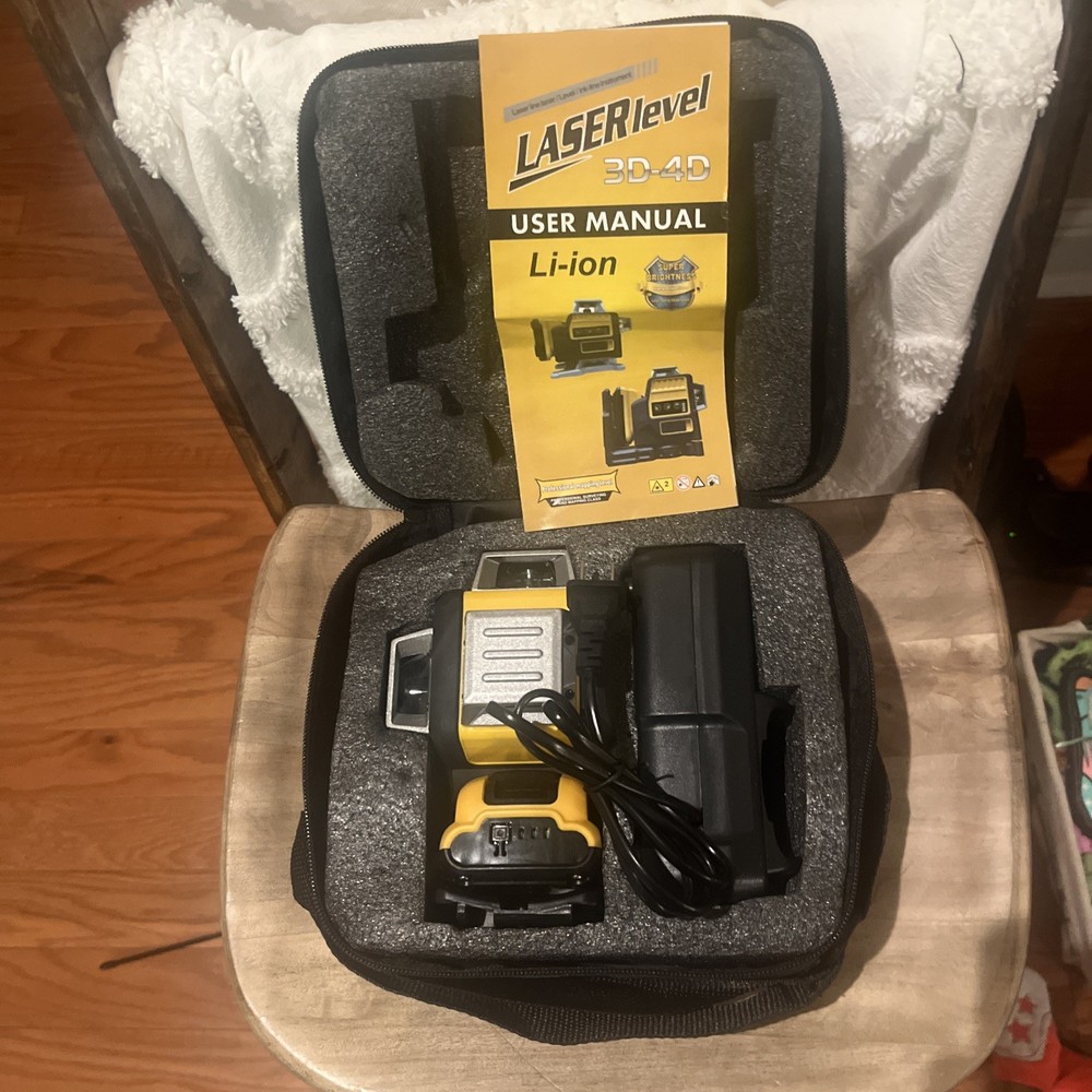 Laser Level 3D-4D Li-ion With Charging Base