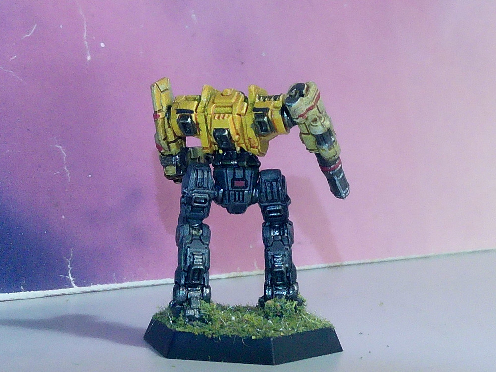 BATTLETECH MONGREL MECH [LONE WOLVES MERCENARIES] (CATALYST, PLASTIC, PAINTED)