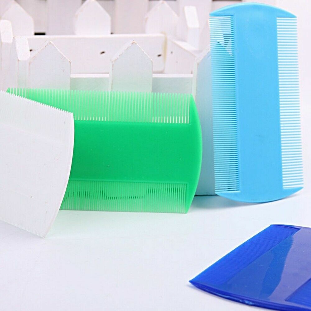 USA Durable Double Sided Nit Combs For Head Lice Detection Comb Pet Dog Flea