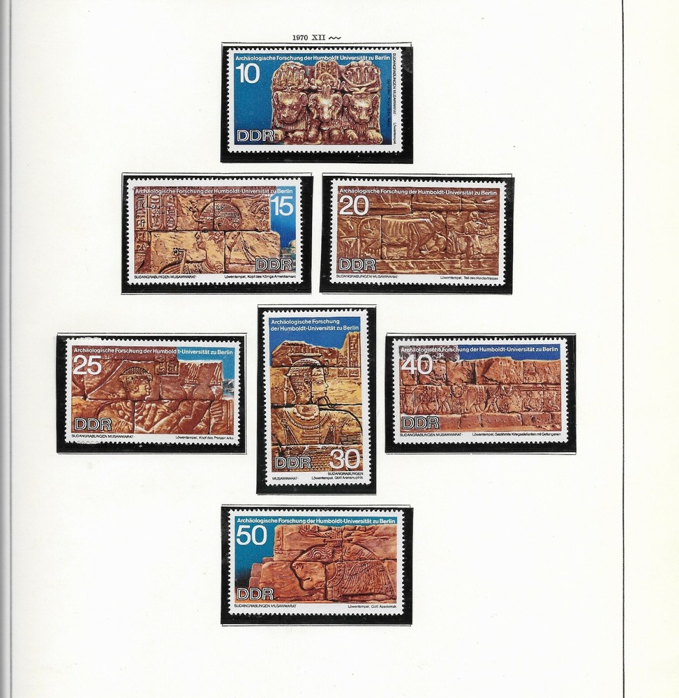 East Germany 1970 Sets u/mint